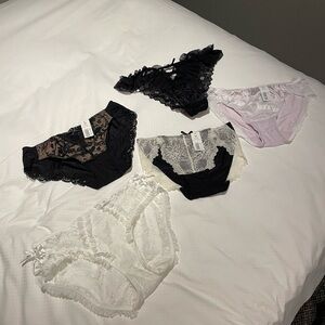 AIMERFEEL Japanese Lingerie Panties Size Medium NWT - Lot of 5